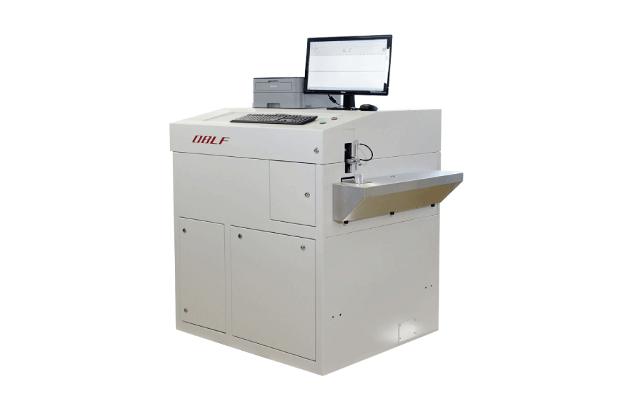 O espectrómetro de emissão de faísca QSG 750-II consiste no modelo principal da OBLF.