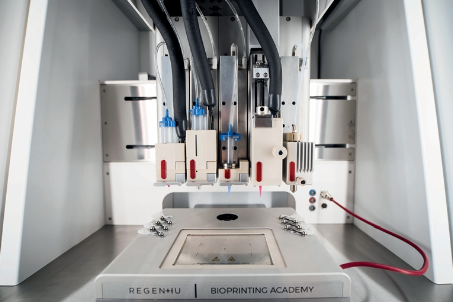 5 ferramentas de impressão do modelo R-Gen 200 de bioimpressora 3D RegenHU